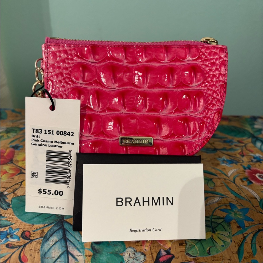 Brahmin Britt Pink Cosmo